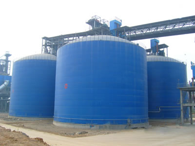 富平水泥钢板库改造