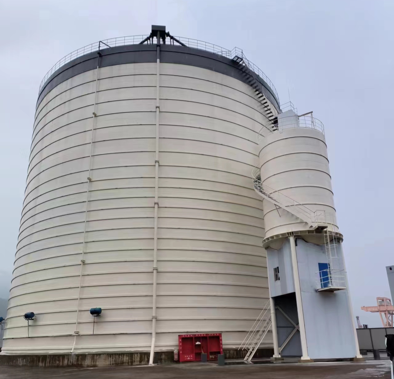 富平10万吨水泥钢板库