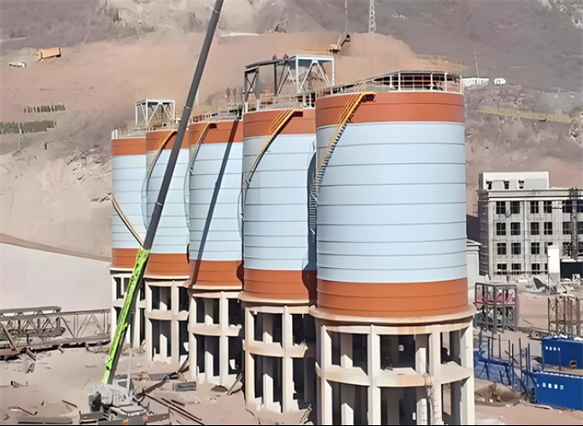 富平高架钢板仓